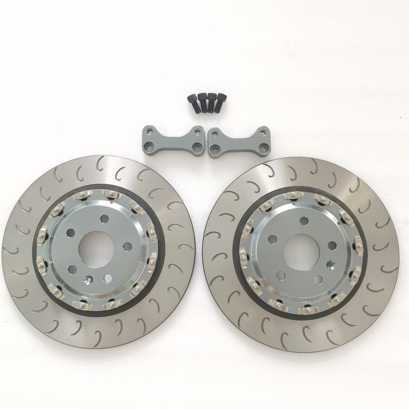 Jekit Cast Iron Brake Disc Rear 355*12mm Floating For Audi TT